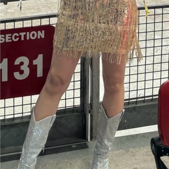 Size 7.5 Matisse Nashville rhinestone cowboy boots - Picture 6 of 6